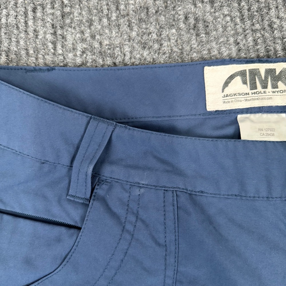 Mountain Khakis Convertible Hiking Pants Womens Size 6R Blue Hiking Outdoor - Picture 5 of 12